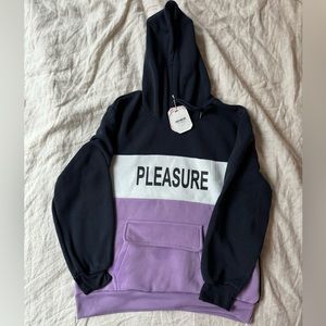 Pleasure Hoodie Navy & Lilac